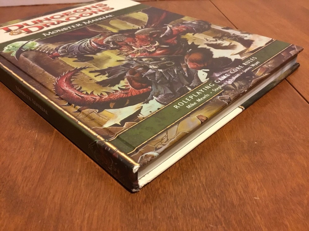 Dungeons & Dragons MONSTER MANUAL June 2008 First Printing D&D Game Core Rules