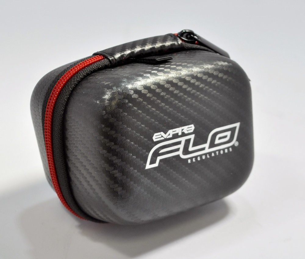 Empire FLO Regulator Case – Protective Storage Case for Reg Only - Black/Red