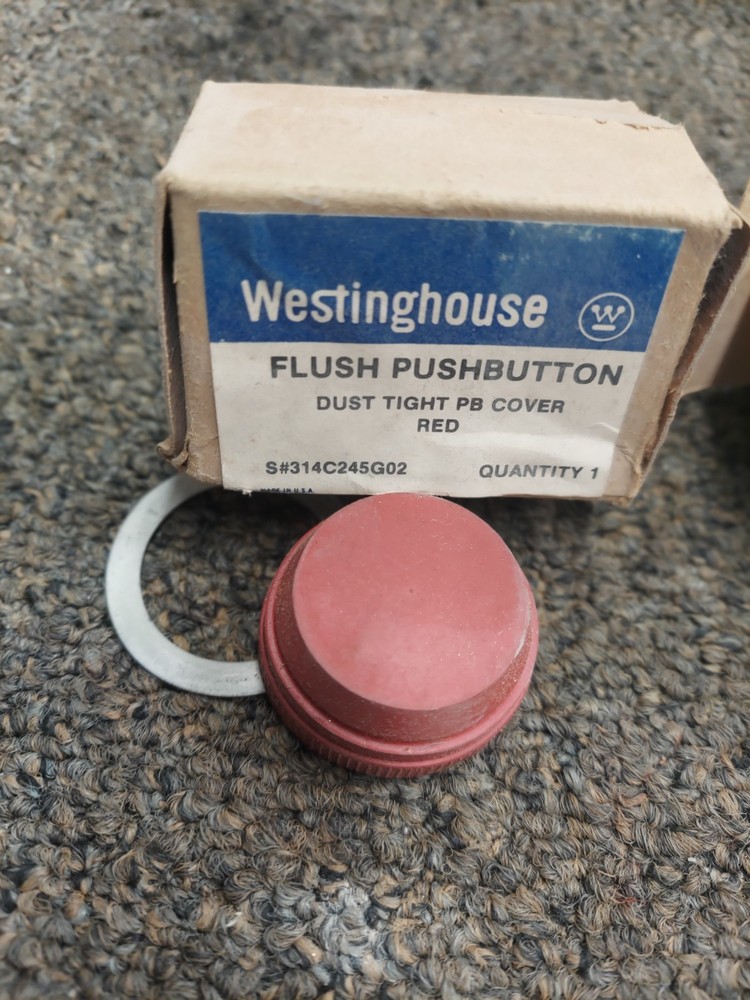 HPC OT2B4 MEMENTARY FLUSH PUSHBUTTON OPERATOR AND DUST CAP 0T2B4