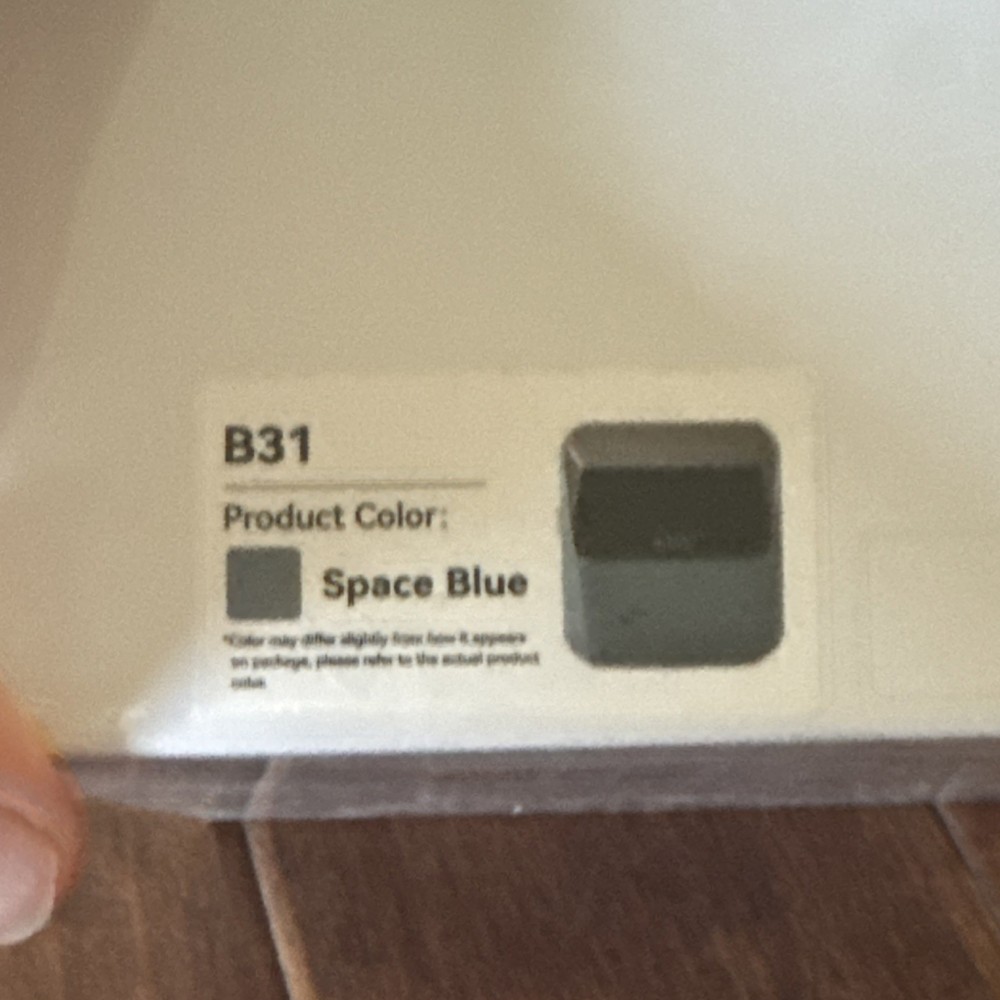 NIIMBOT B31 Bluetooth Smart Thermal Label Printer - Space Blue