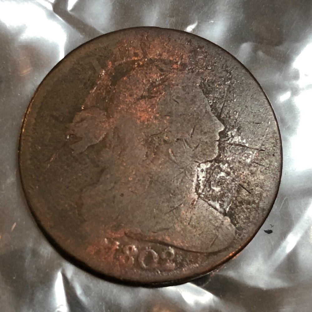1802 LARGE CENT #71J