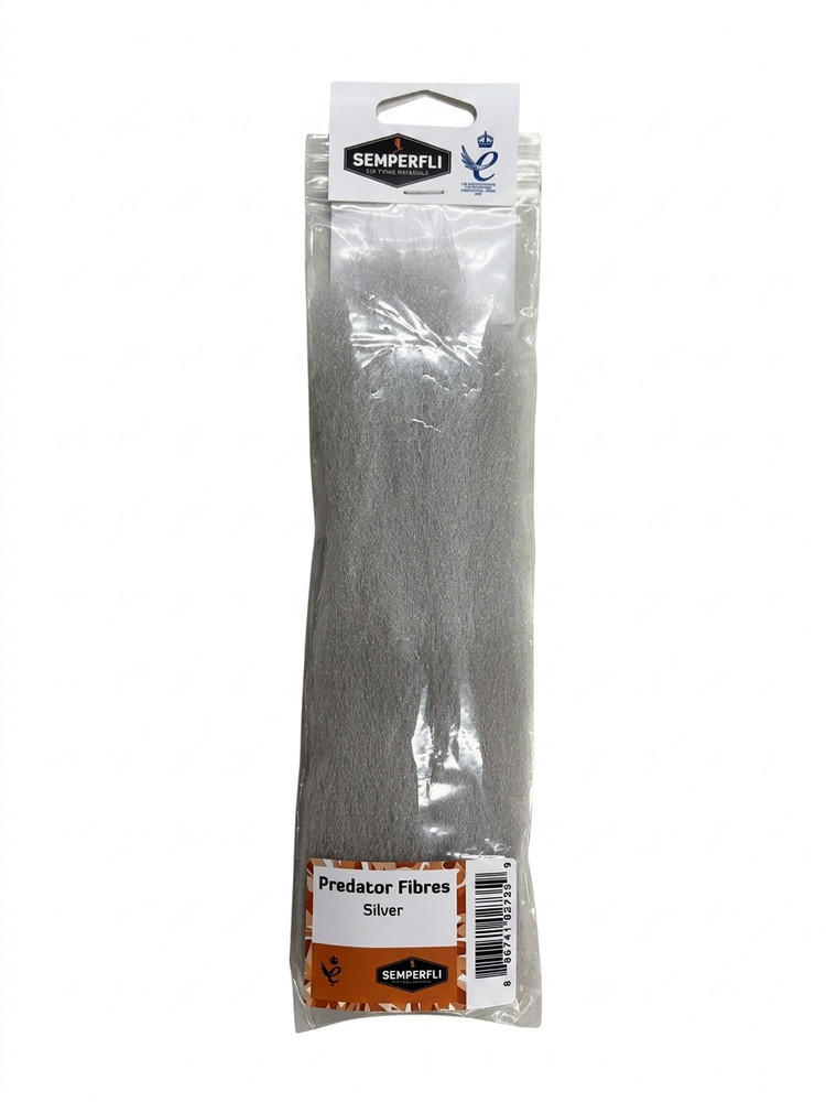 Semperfli Predator Fibres Silver - Fly Tying Materials