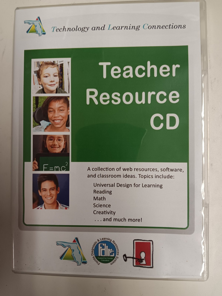 TEACHER RESOURCE CD PS/RTL PROJECT MTSS FLORIDA EDUCATION