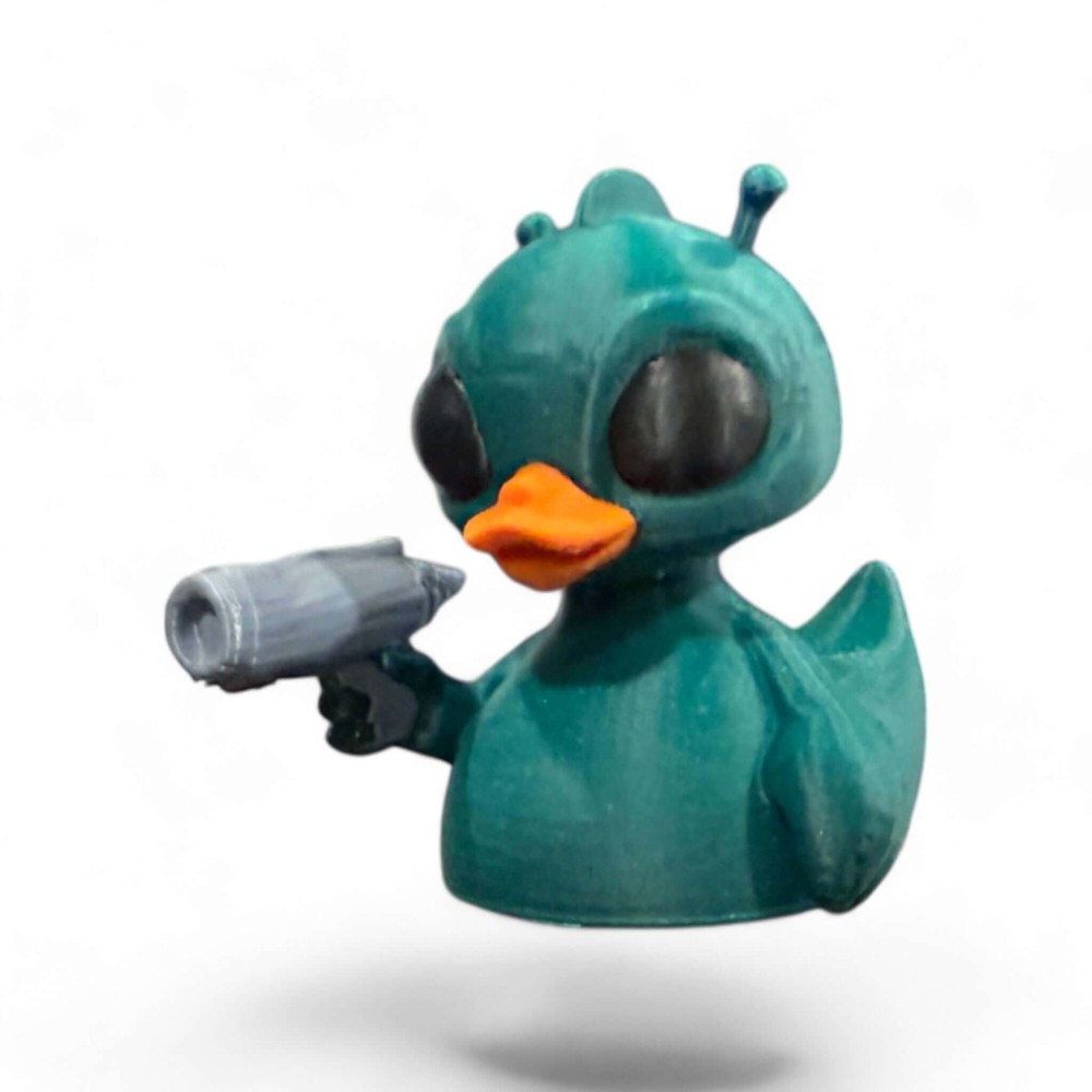 Alien Duck - Whimsical 3D-Printed Décor