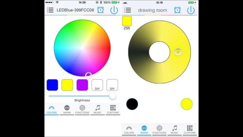 LED light strip Bluetooth controller for 3538 and 5050 light strips. UFO