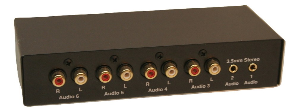 TEC TC-716 Line Level Audio Selector / Expander (BLACK); Allows Mixing Inputs