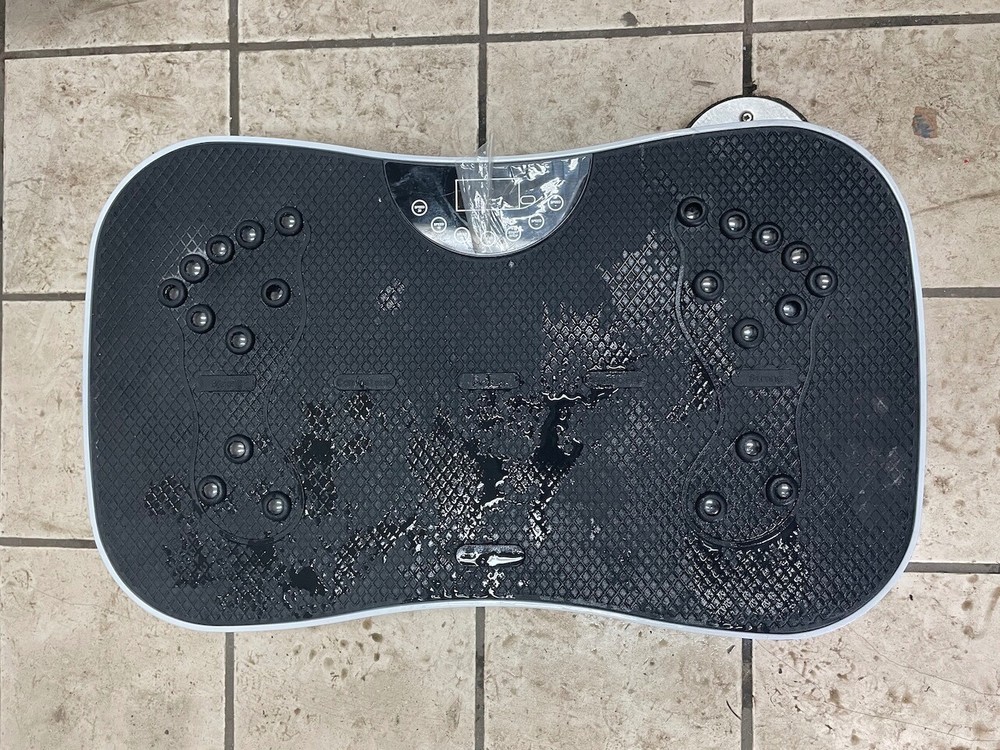 TODO Touchscreen Whole Body Vibration Plate Exercise Machine Built in Bluetooth