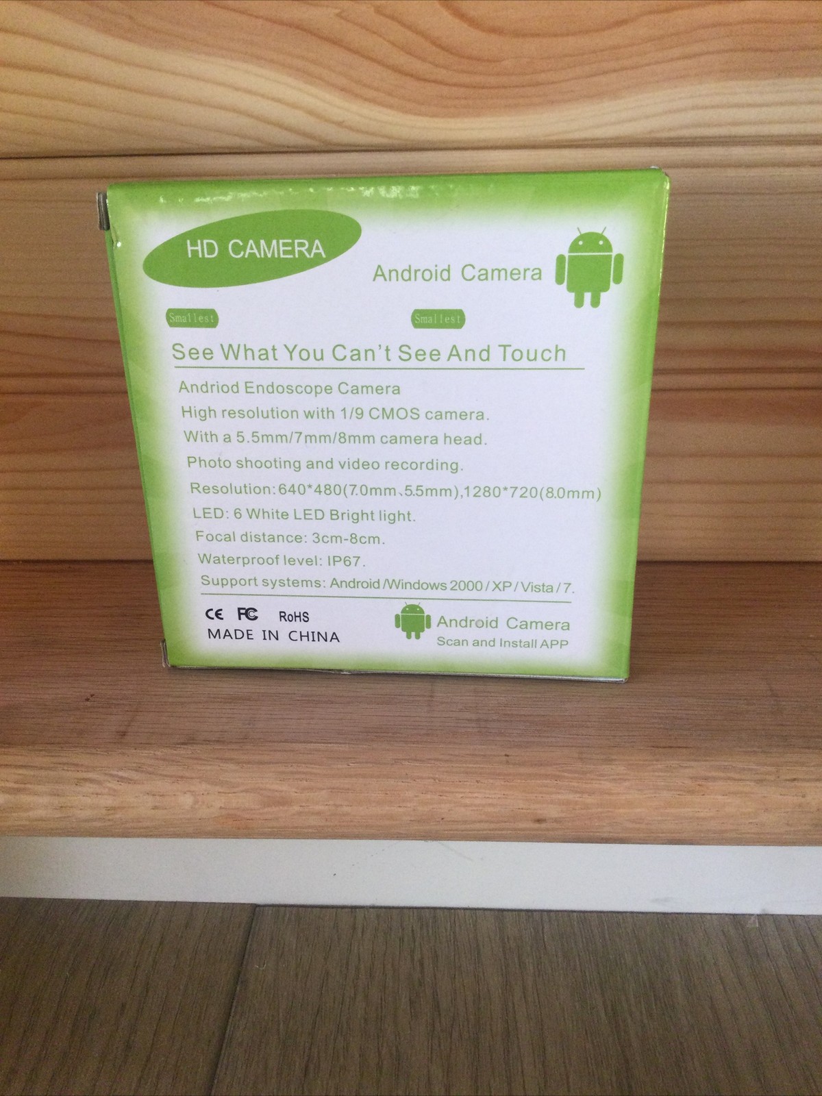 Android And PC Endoscope, Inspection Camera, Lighted