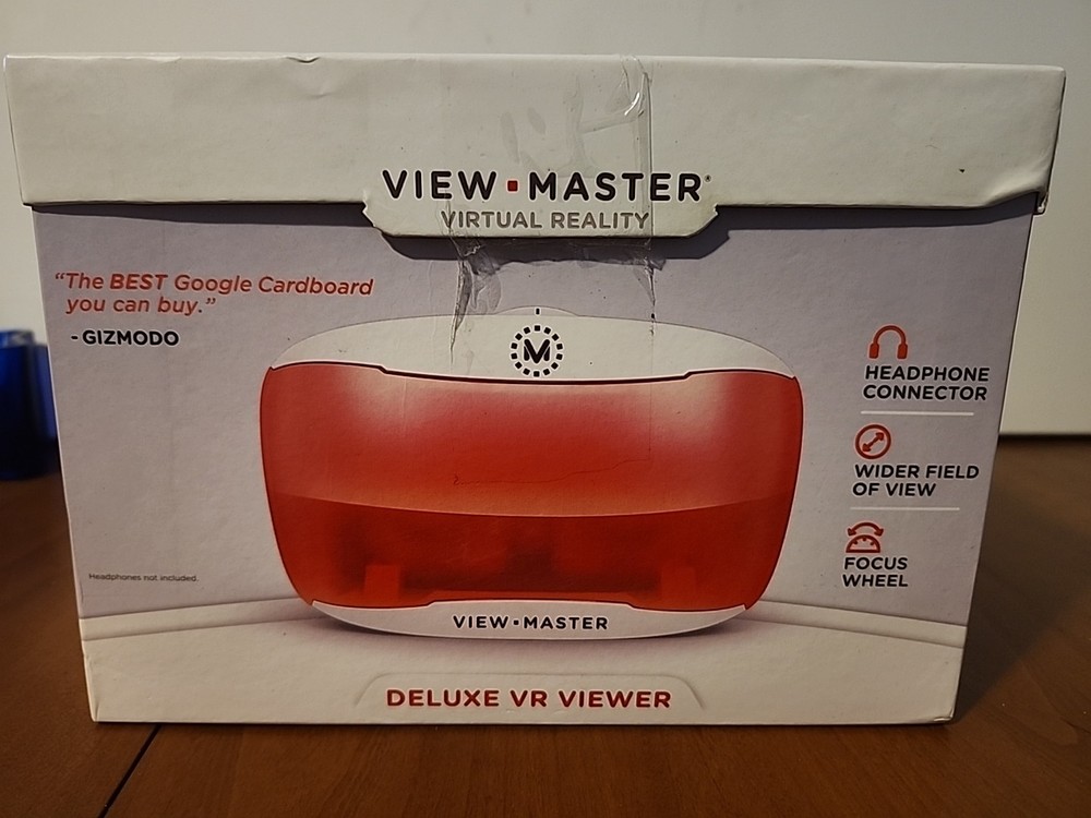 View Master Deluxe Virtual Reality VR Viewer Model DTH61 Start up kit
