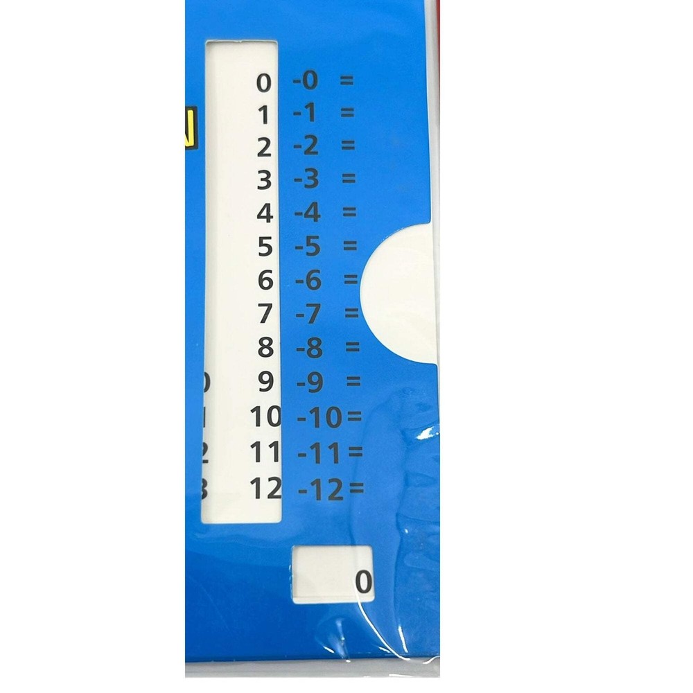 Student Subtraction Table – Educational Chart for Early Learners: 1 Pack