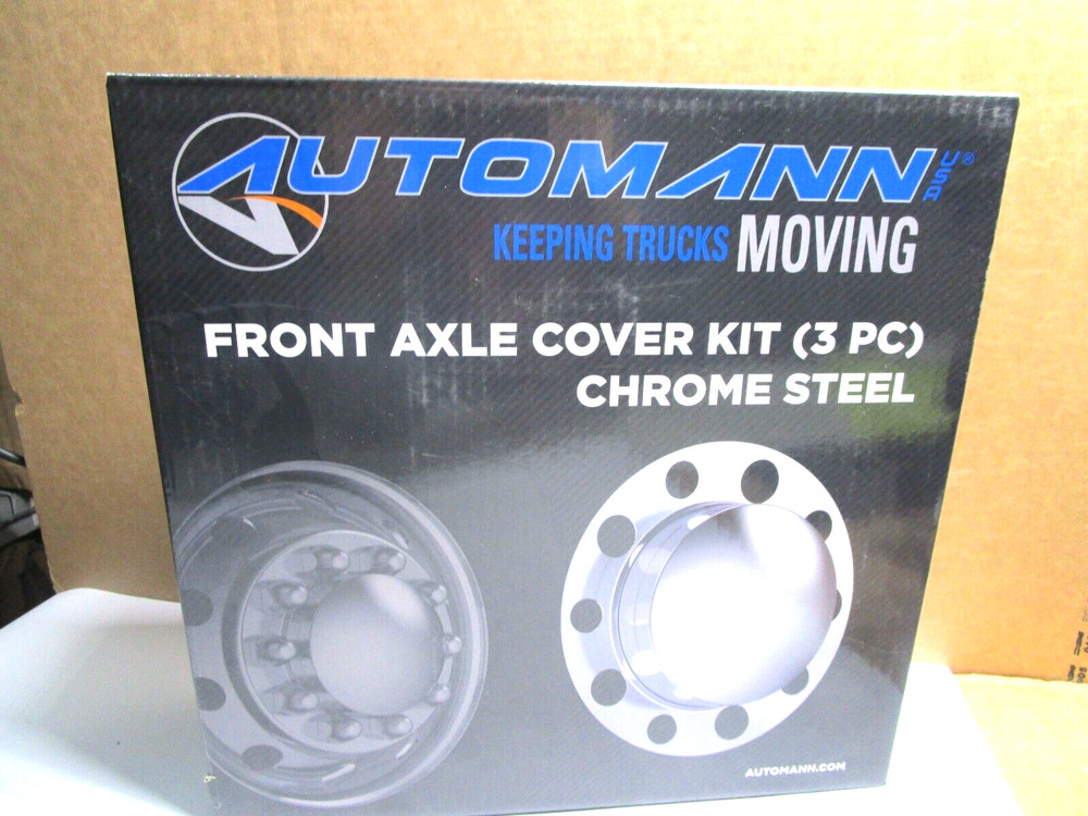 AUTOMANN 3PC CHROME FRONT AXLE COVER KIT / 562.E1002C