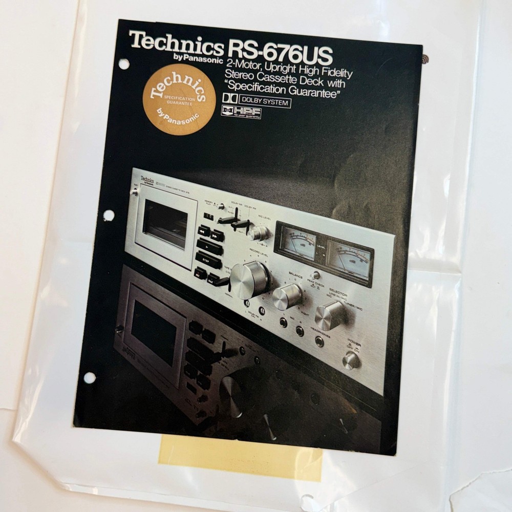 Technics RS-631 Stereo Cassette Deck