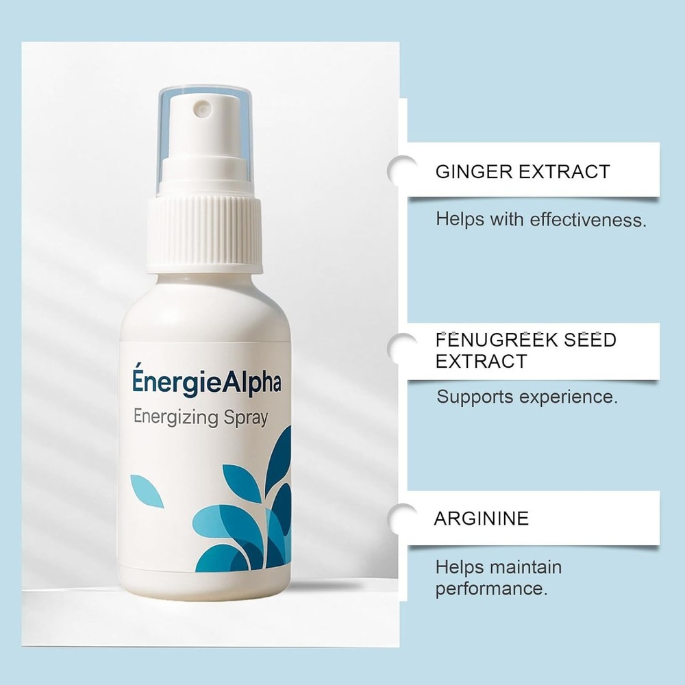 Energizing Spray for Men Refreshing Lightweight Daily Use Formula