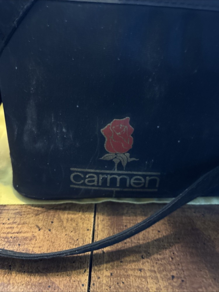 Vintage Carmen Hot Air Rollers With Case
