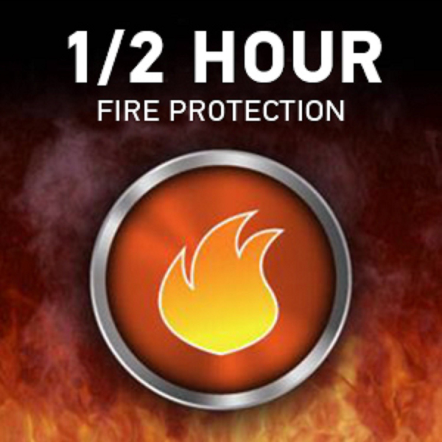 SentrySafe 1200 Fire-Resistant Box Safe with Key Lock 0.18 Cu. Ft., Black