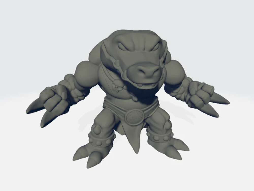 Chibiatures - Werecrocodile #3