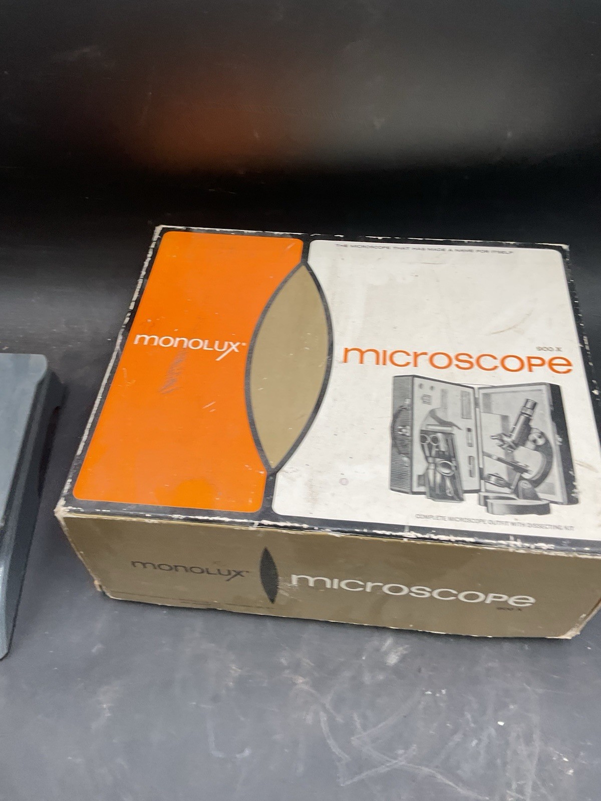 Vintage Monolux Microscope W/ Case