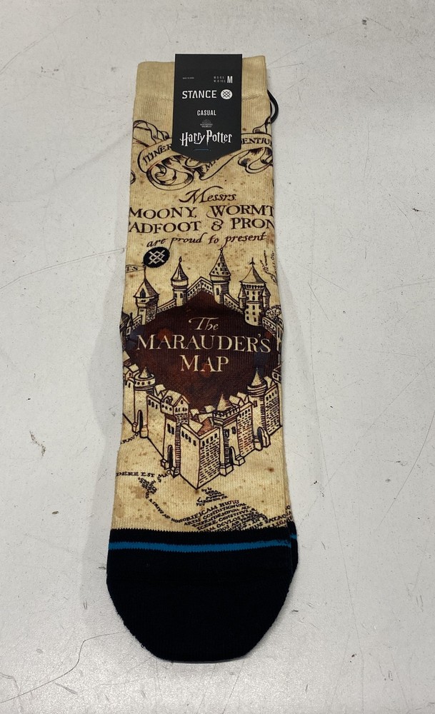 Stance Harry Potter Marauders Map Socks Gift Box