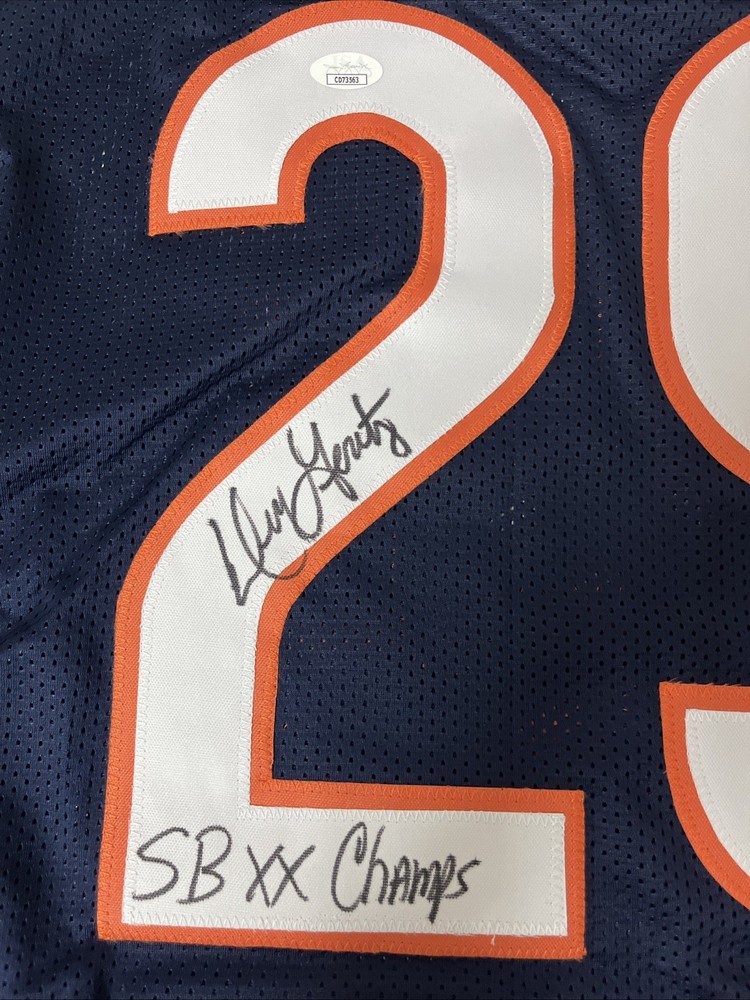 Dennis Gentry Autographed Chicago Bears Jersey JSA Authenticated J48