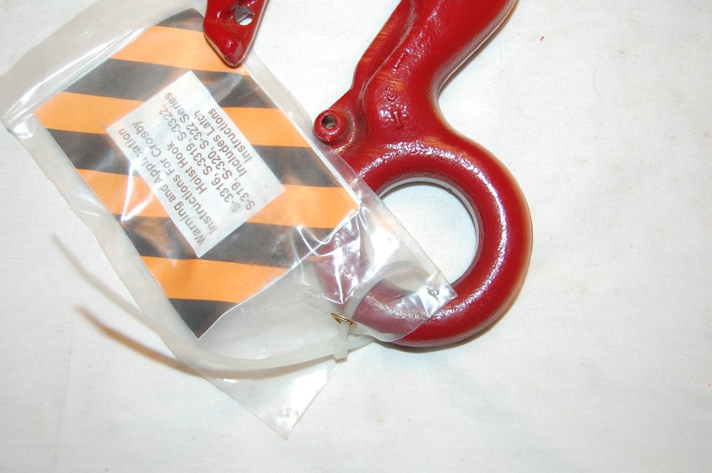 Crosby 3 Ton Hook USA "New"