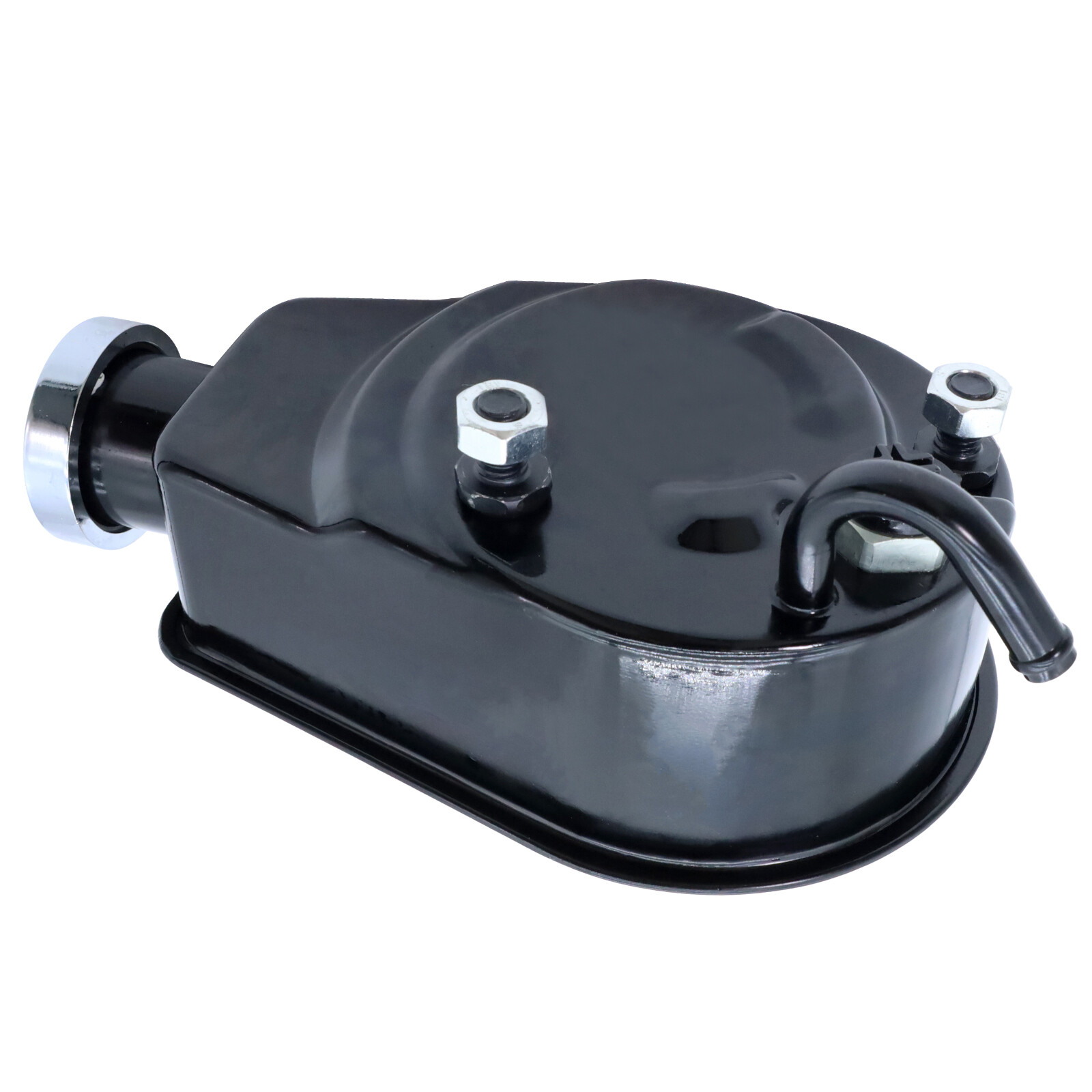 Saginaw Power Steering Pump For Small Big Block Chevy SBC BBC 350 454 327 Black