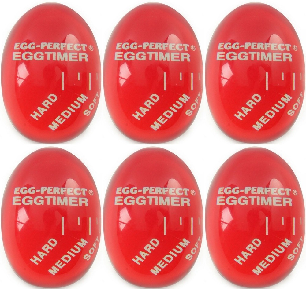 Norpro Egg Perfect Color Changing Egg Timer  (6-Pack)