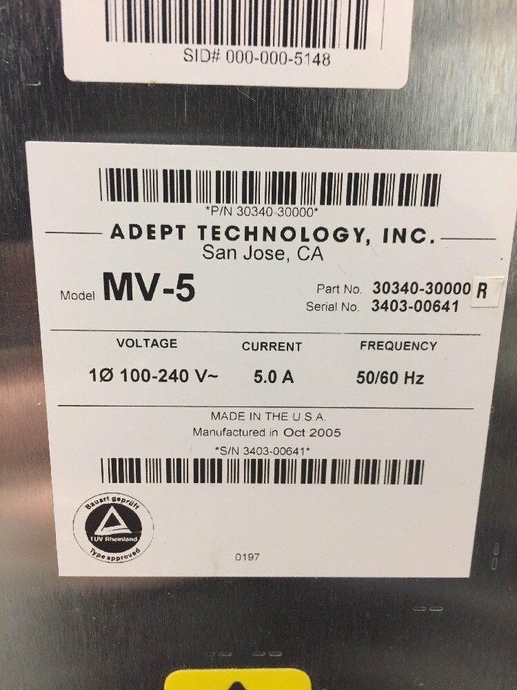 Adept Technology MV-5 Controller Rack *Fast Shipping* Warranty!