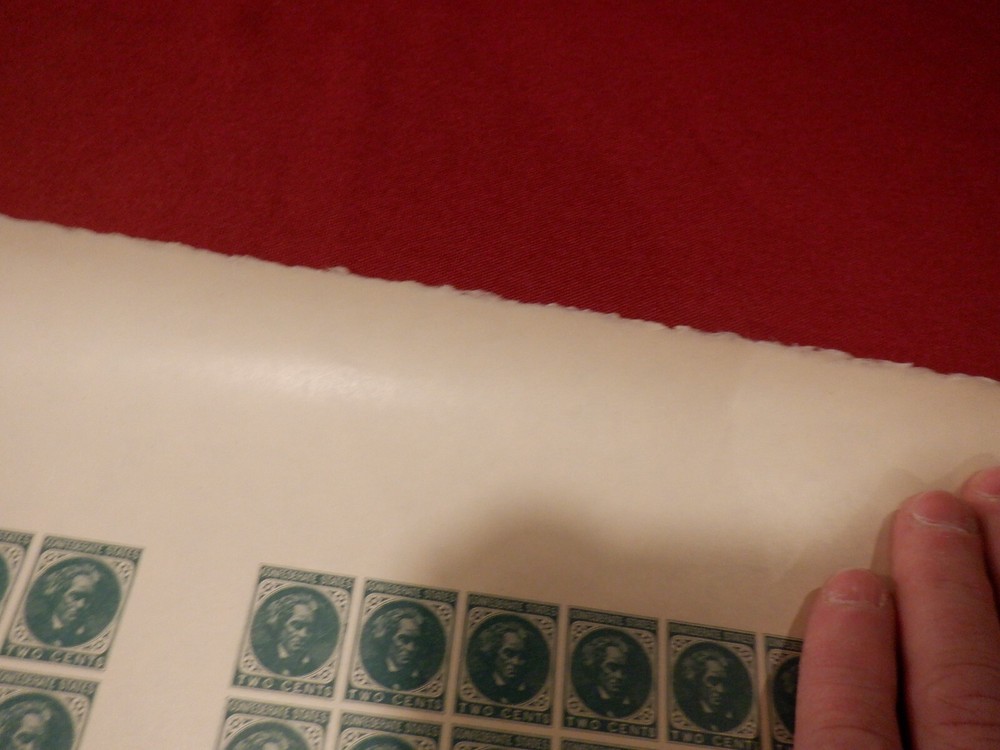 Sheet-400 Confederate #14 Unofficial Printing Dietz #CSAU-1 1926 - Ivory Vellum