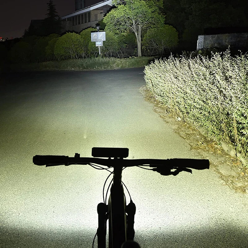 Waterproof 3LED Bike Light USB Rechargeable Super Bright Bicycle Front Headlight