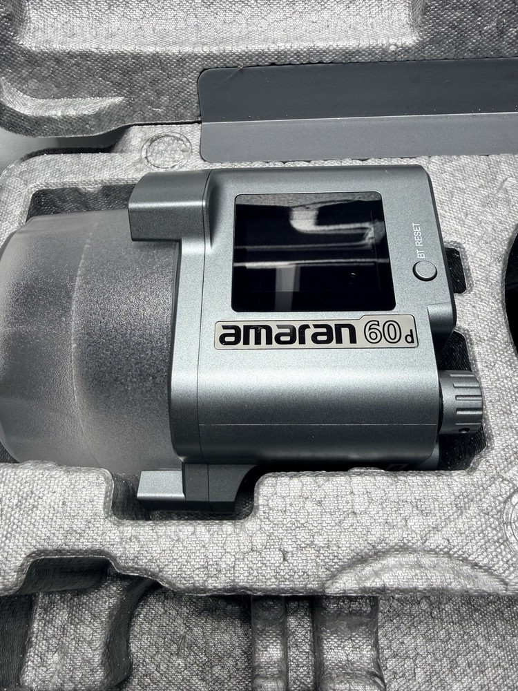 amaran 60d Continuous Lighting Gray Unit Reflector Power Adapter Mount Case