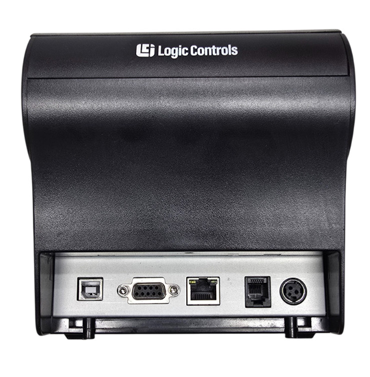 Logic Controls LR2000E Thermal Printer W/3 rolls - USB typeB - Ethernet cable