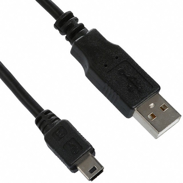 PS3 Controller Charge Cable Black Mini USB Very Good PSP 2Z