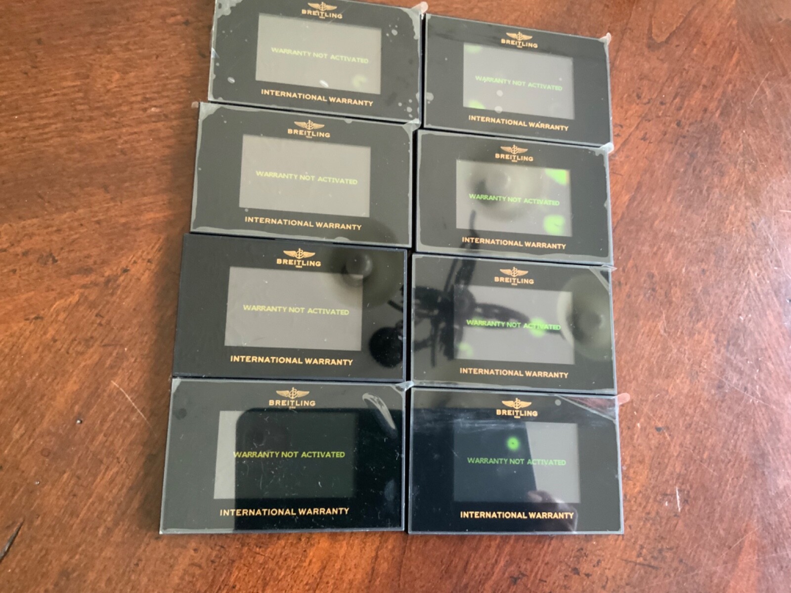 Breitling WATCH INTERNATIONAL GUARANTEE OPEN NOT ACTIVATED