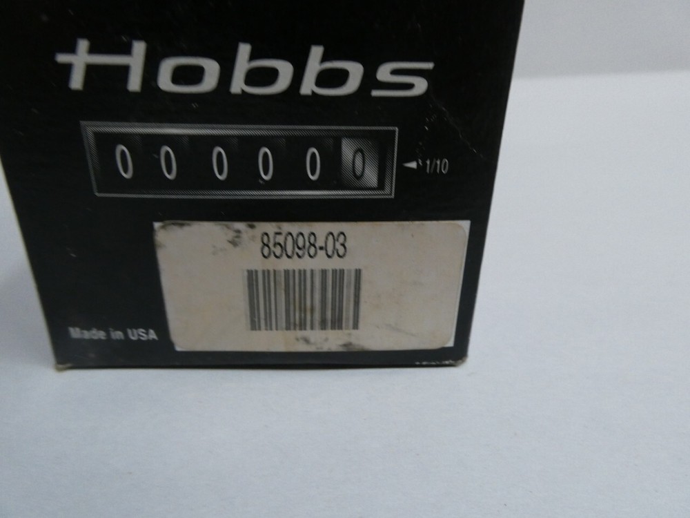 Hobbs 85098-03 Panel Meter Timer 12-60v-dc