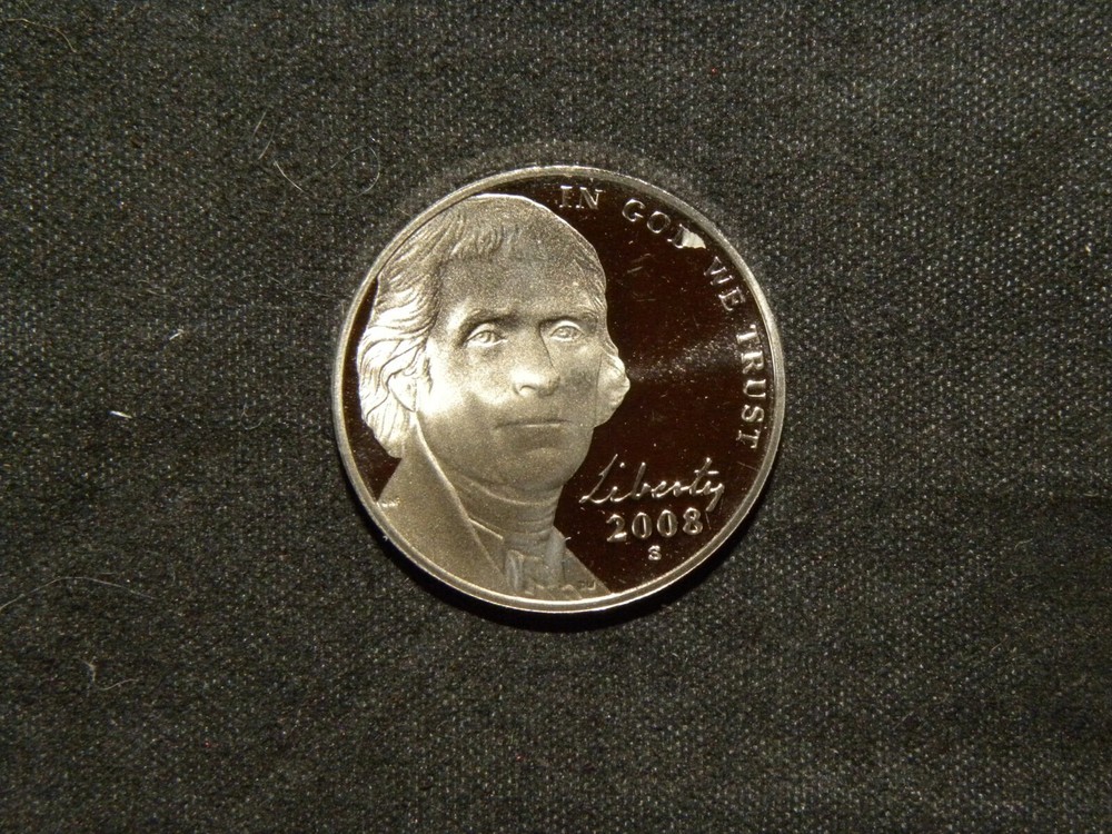 2008 S Jefferson Nickel Gem Proof