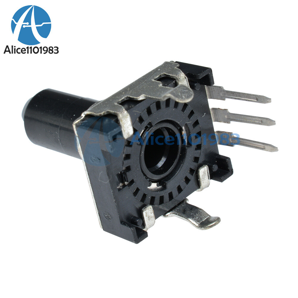 10Pcs Rotary encoder EC12 Audio digital potentiometer 5mm handle
