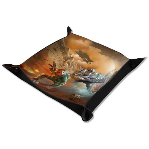 RONE: Invasion - Dice Tray - Board Game Accessory, Foldable & Compact Snap