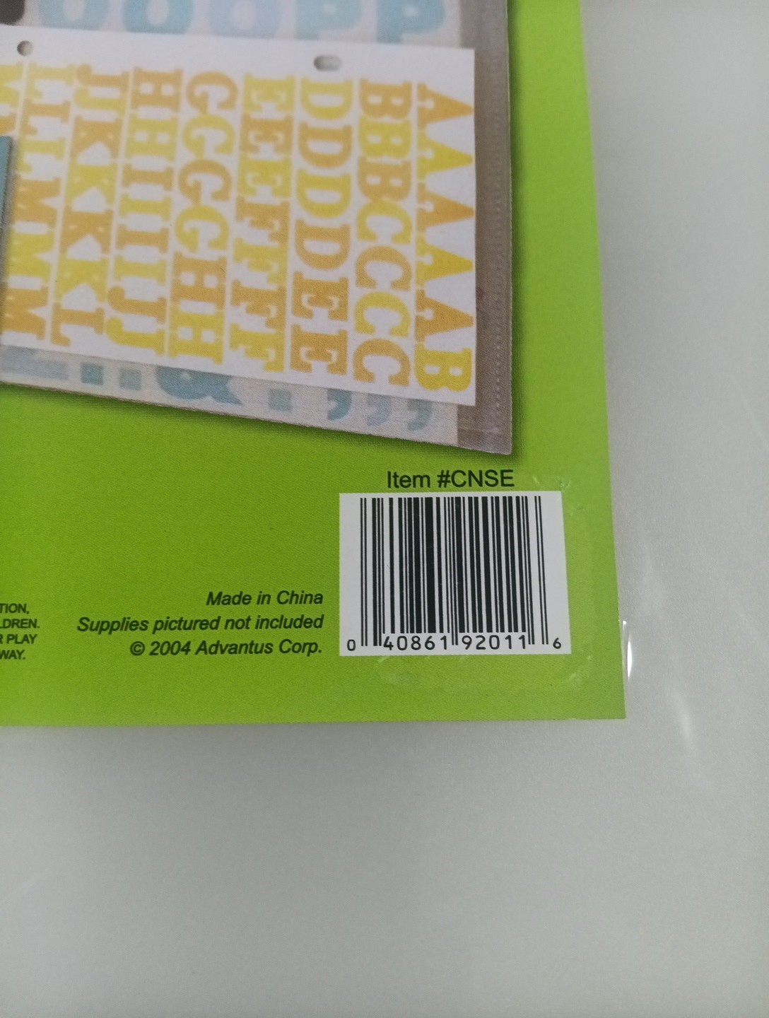 Cropper Hopper Sticker Envelope 12 X 12" New