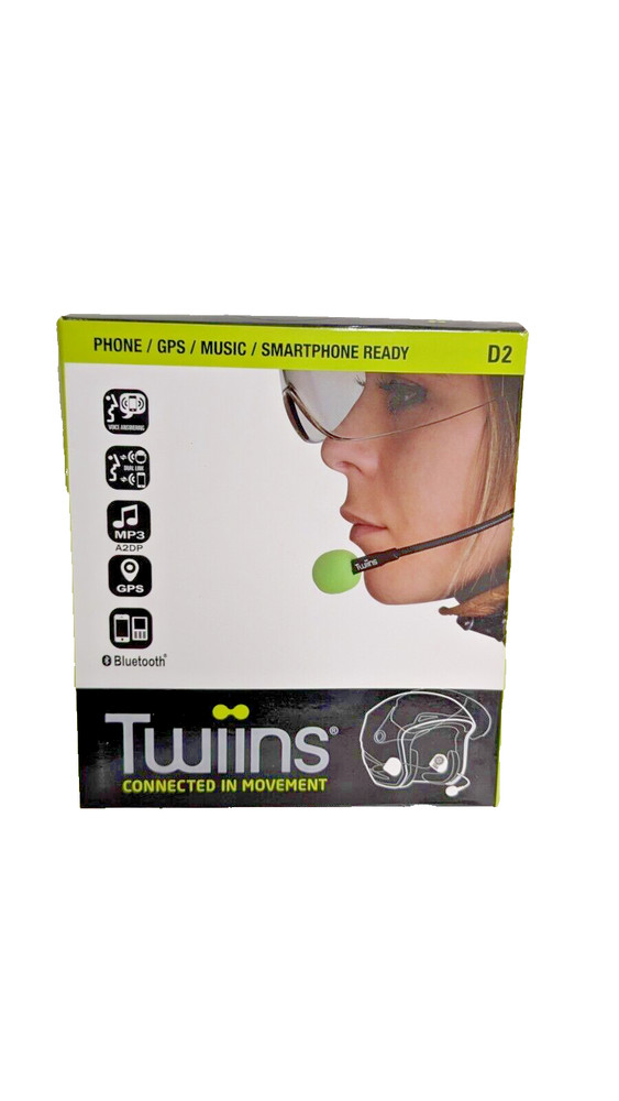 TWIINS D2 Hands-Free Bluetooth Communication