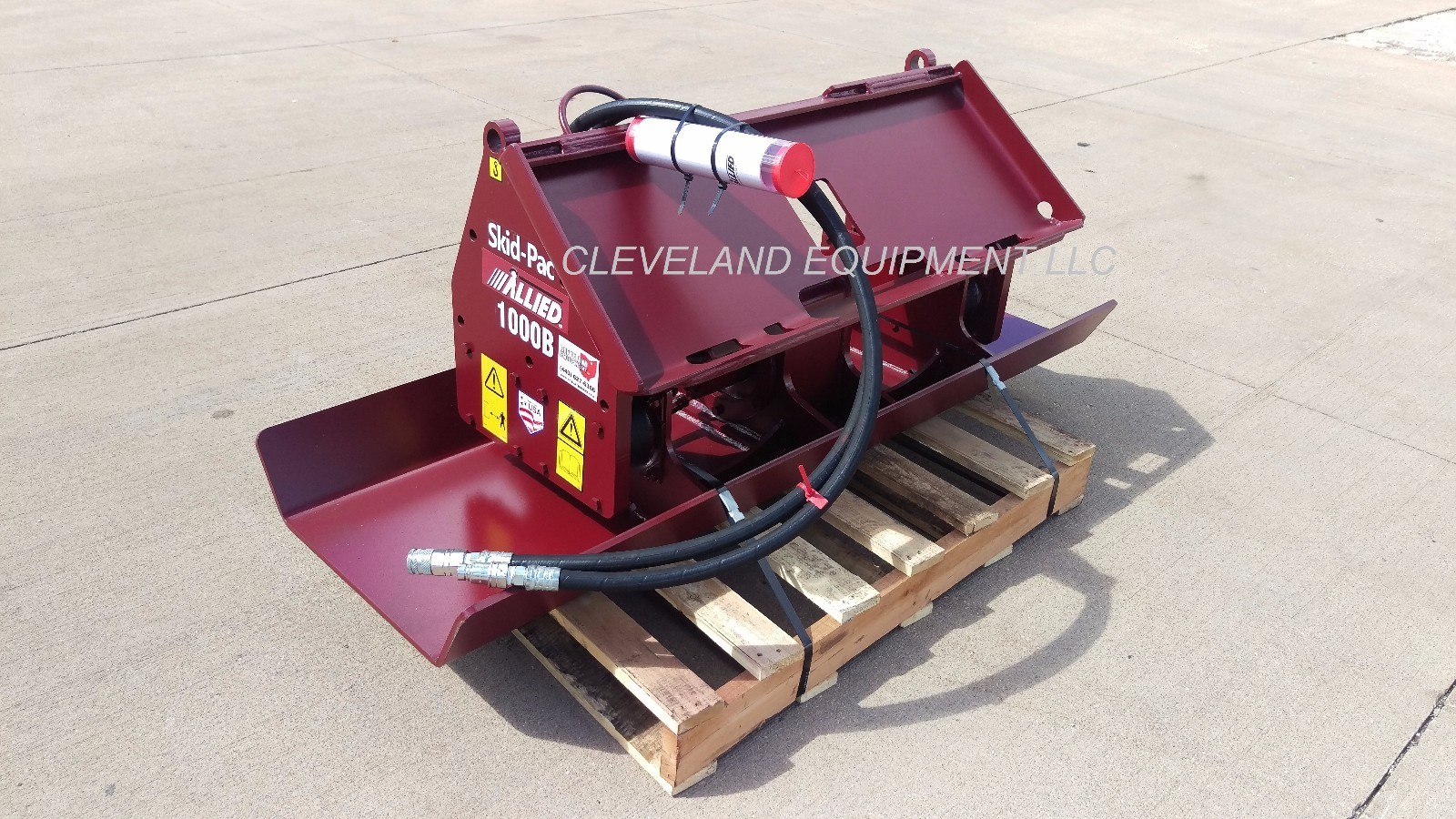 84" RAMMER SKID-PAC 1000C VIBRATORY PLATE COMPACTOR ATTACHMENT Skid Steer Roller