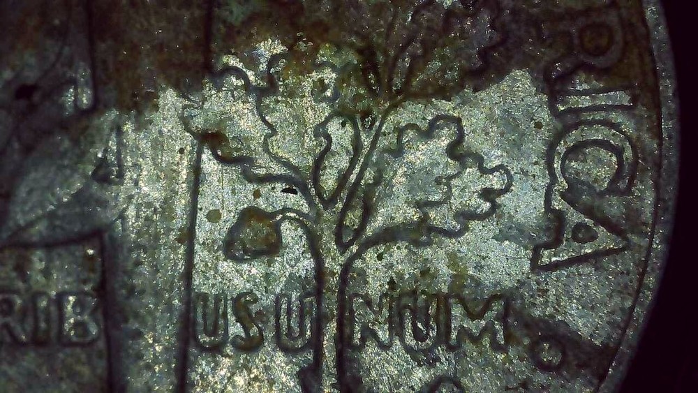 1965 Dime error collar clash and DDO on GOD