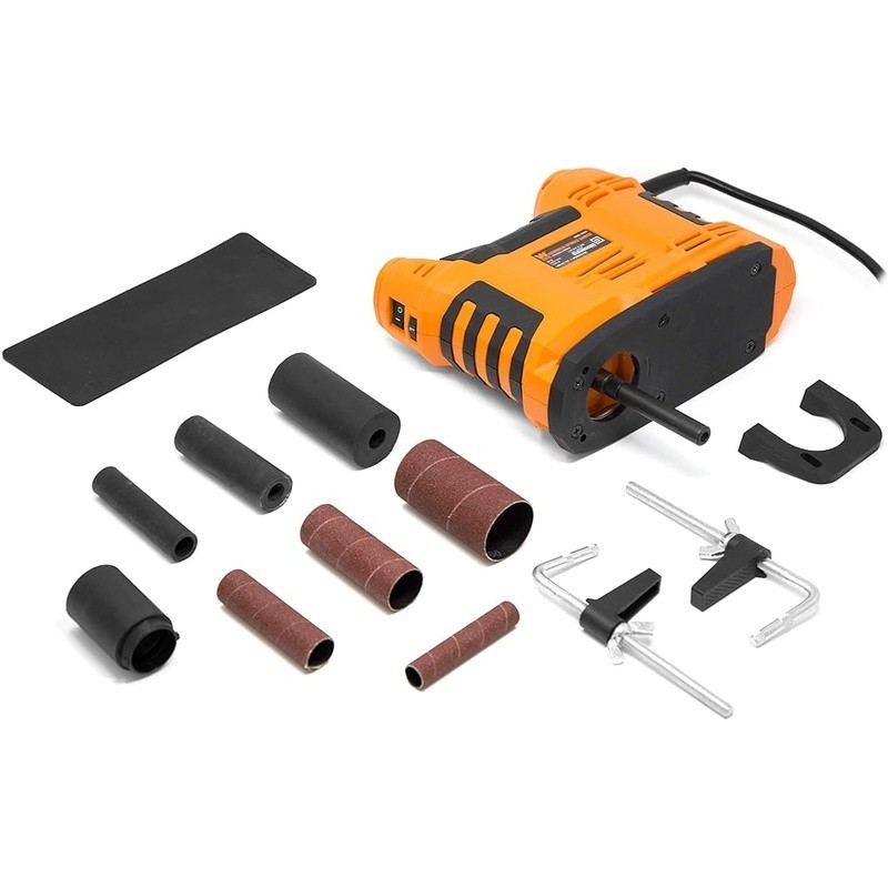 Portable Handheld Spindle Sander 5Amp Electric Variable Speed 4 Spindle Sizes US