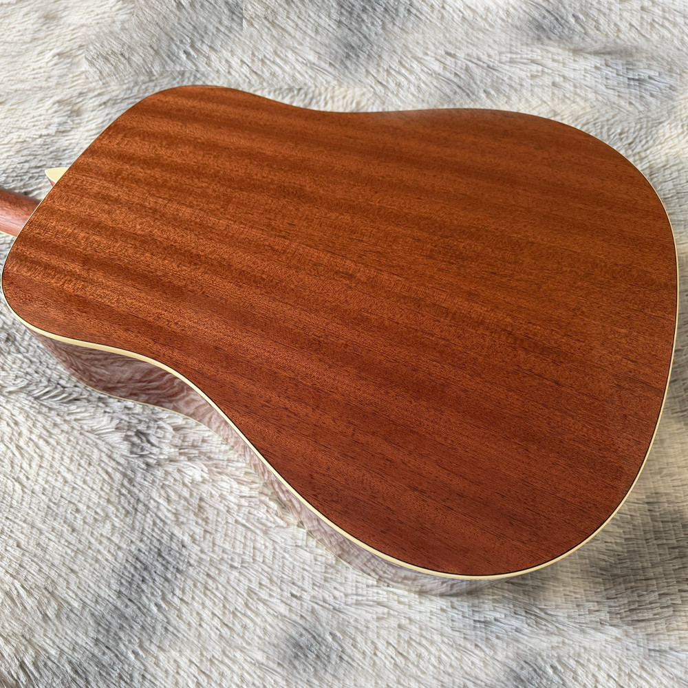 Acoustic Guitar For Beginners And Easy To Lear.High-Quality Double Solid Spruce