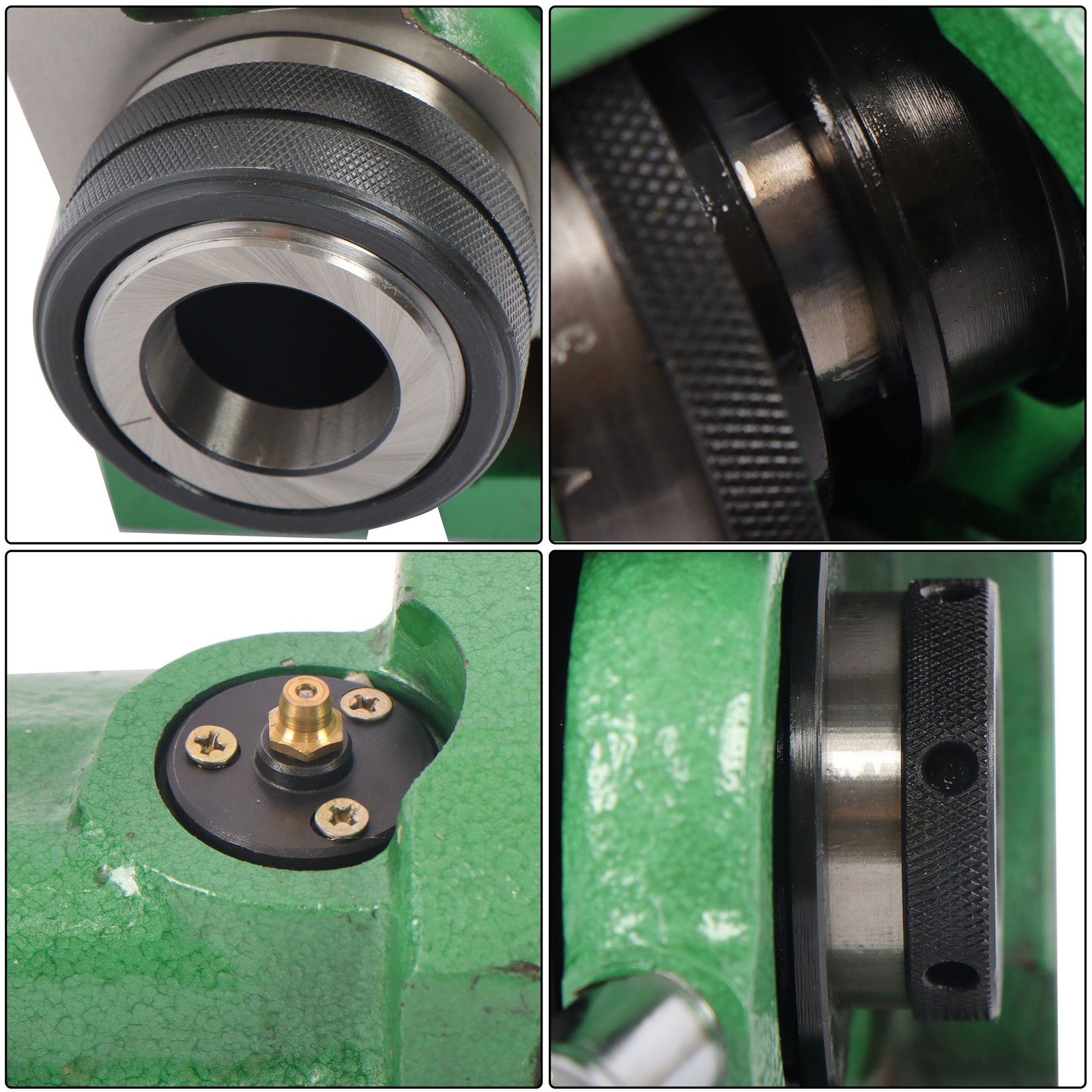 Vertical Horizontal 5C Collet Spin Index Fixture Milling .0004" Spindle Thread