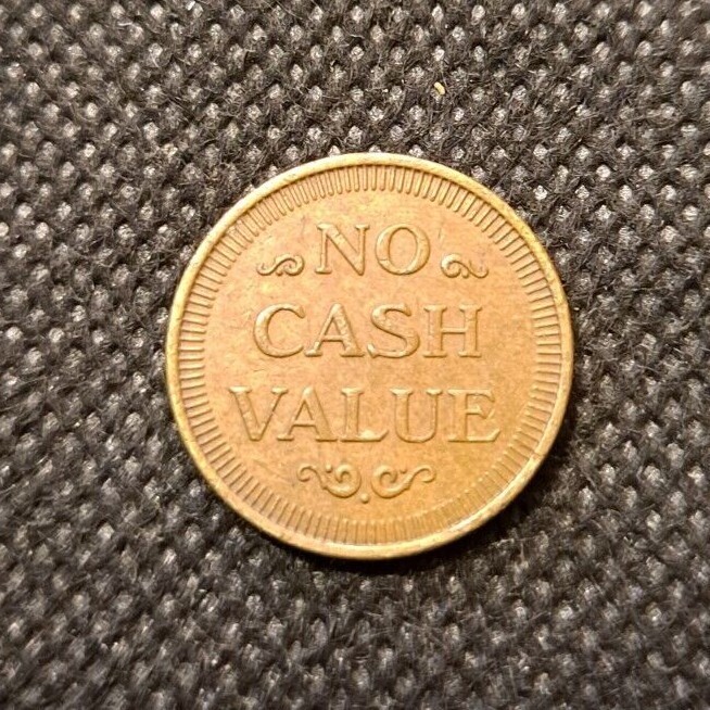 FLICKERS NO CASH VALUE TOKEN! e5510UXX