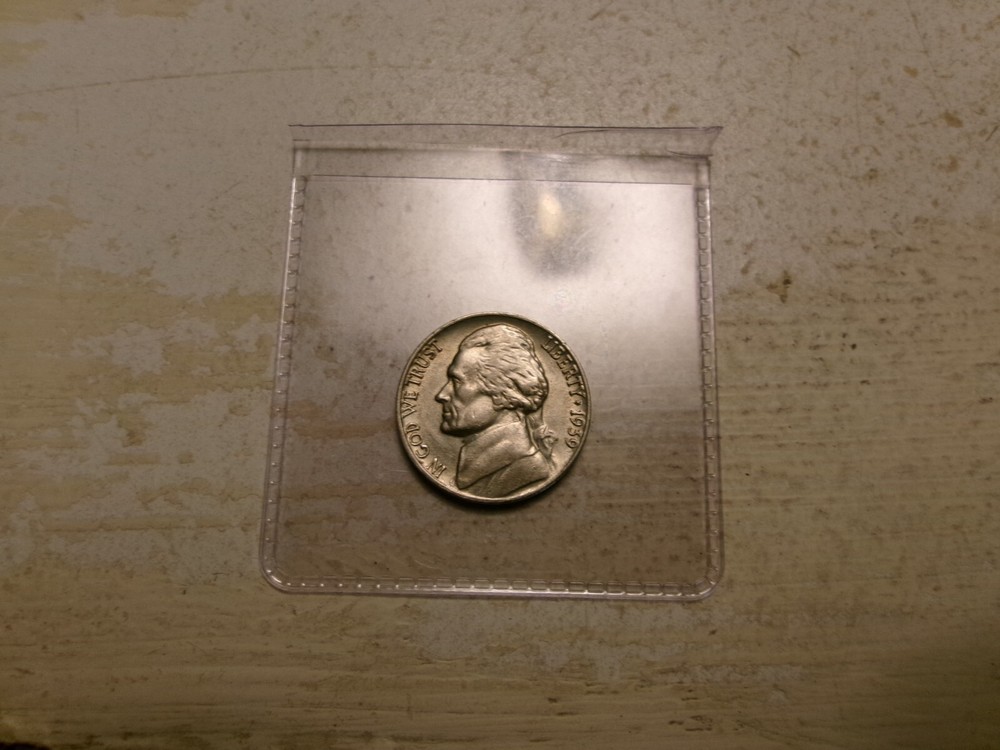 1939-P JEFFERSON NICKEL (EE)