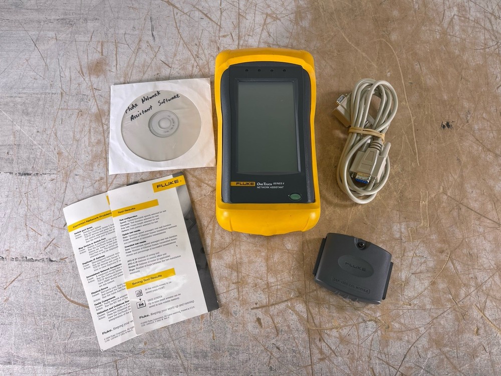 FLUKE ONETOUCH SERIES II NETWORK ASSISTANT - (UNTESTED)
