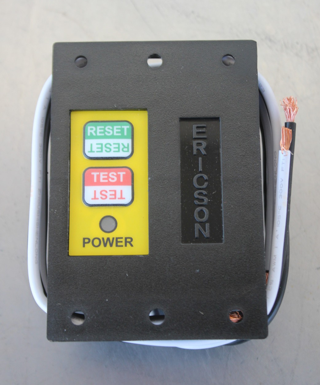 Ericson 1075-AR Ground Guardian 20 Amp 20A Auto Panel Mount GFCI Module