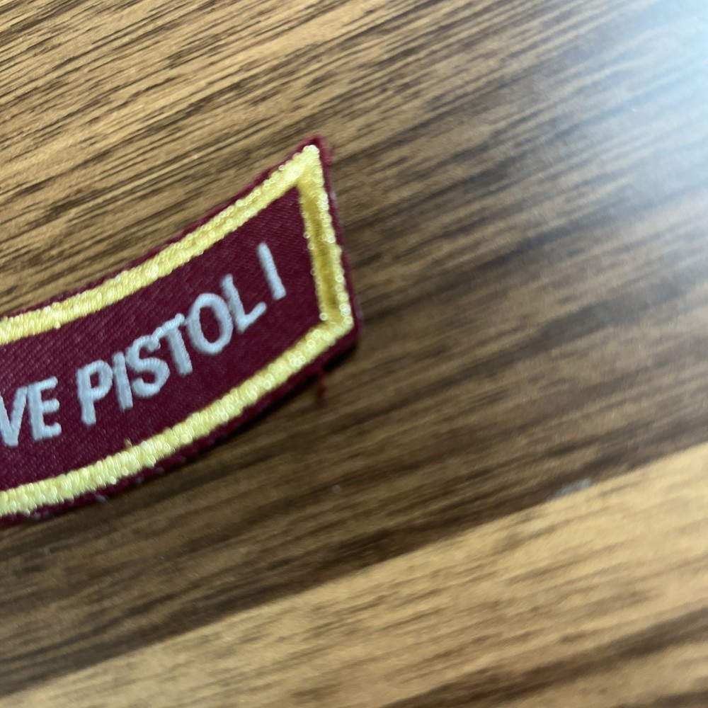 NRA Handgun Qualification Program Patch Marksmanship Award Badges