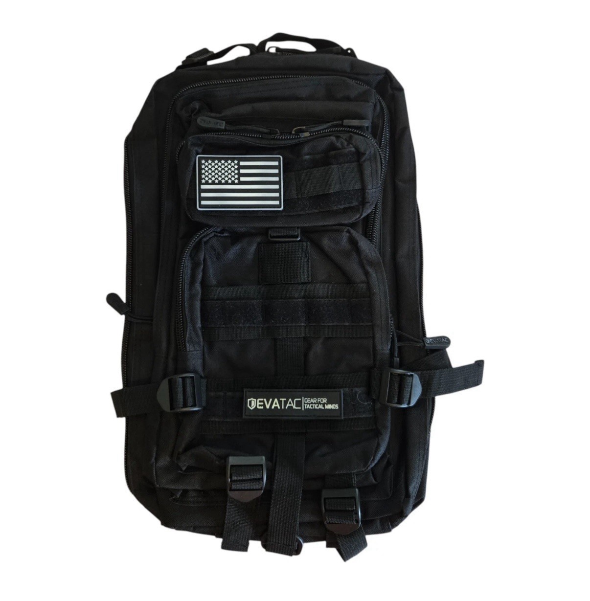 Evatac New Sealed! Gear for Tactical Minds Assault Backpack Black Go Bag